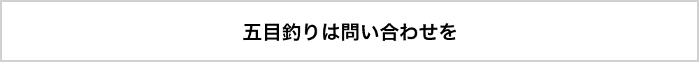 五目釣りは問い合わせを